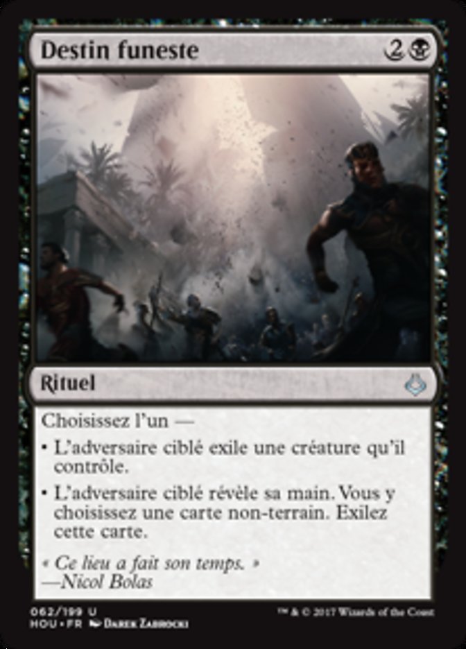 image Destin funeste