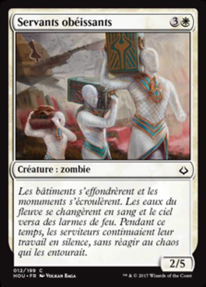 image Servants obéissants