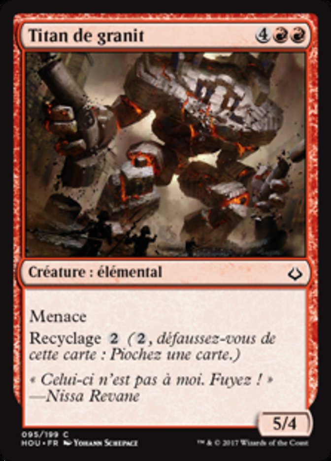 image Titan de granit