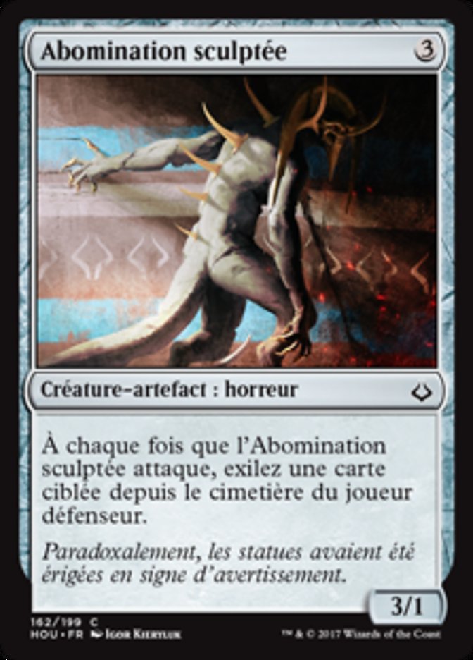 image Abomination sculptée