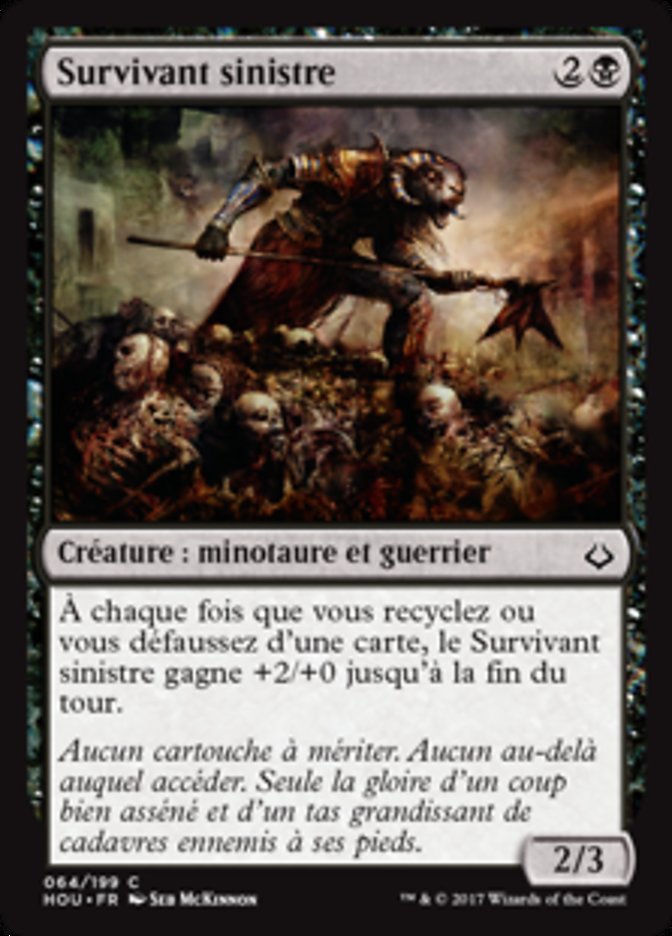 image Survivant sinistre