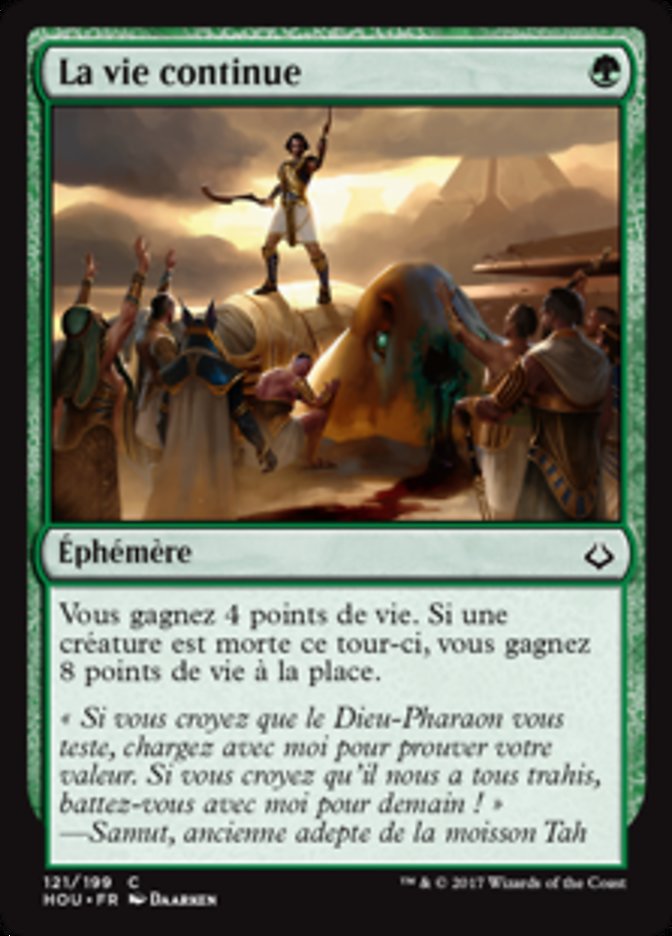 image La vie continue