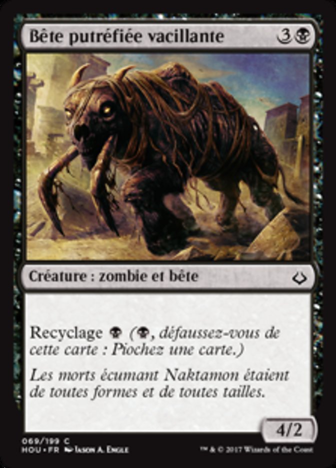 image Bête putréfiée vacillante