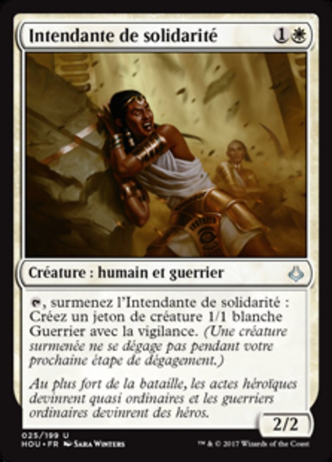 image Intendante de solidarité