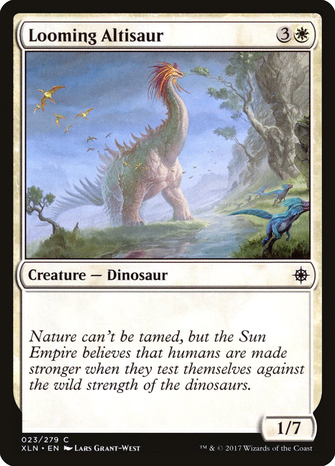 image Looming Altisaur