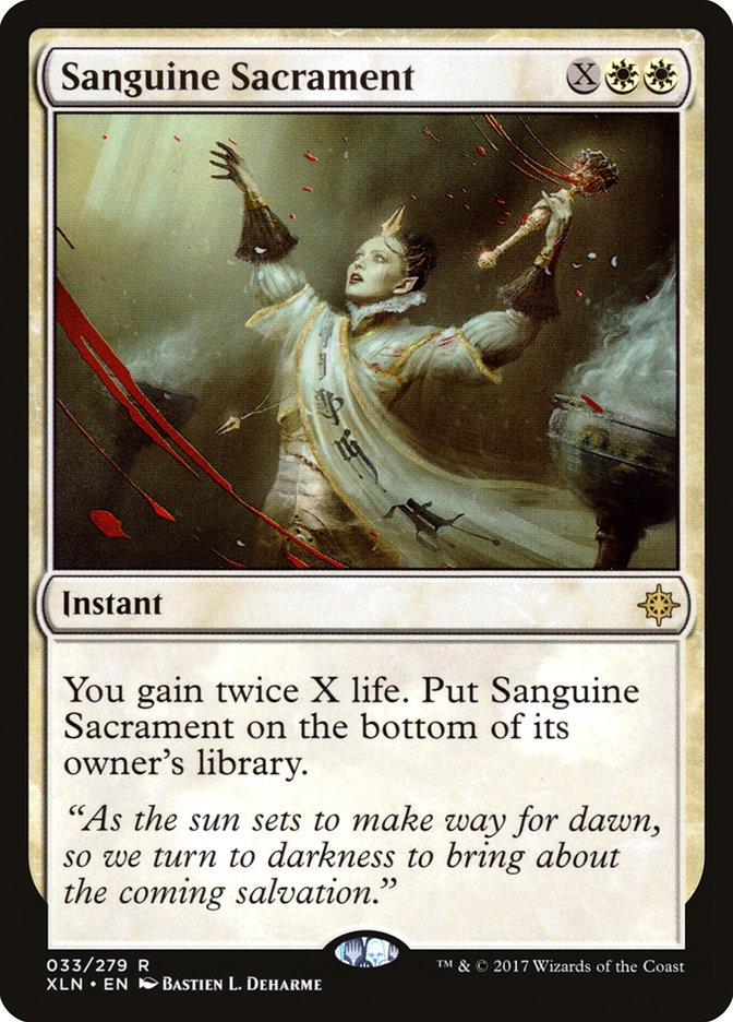 image Sanguine Sacrament