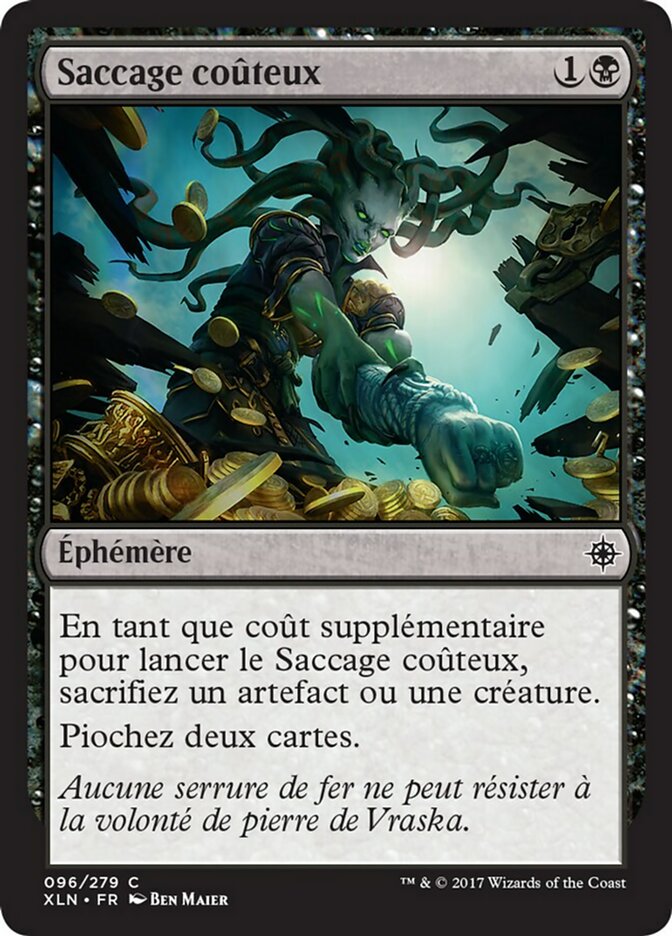 image Saccage coûteux