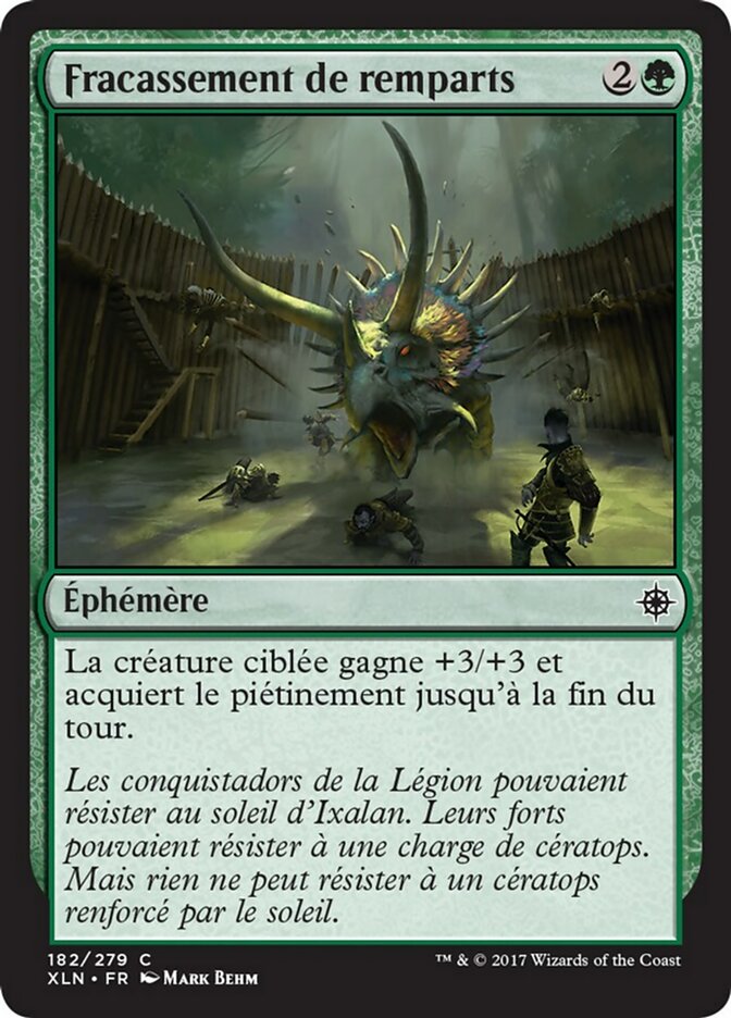 image Fracassement de remparts