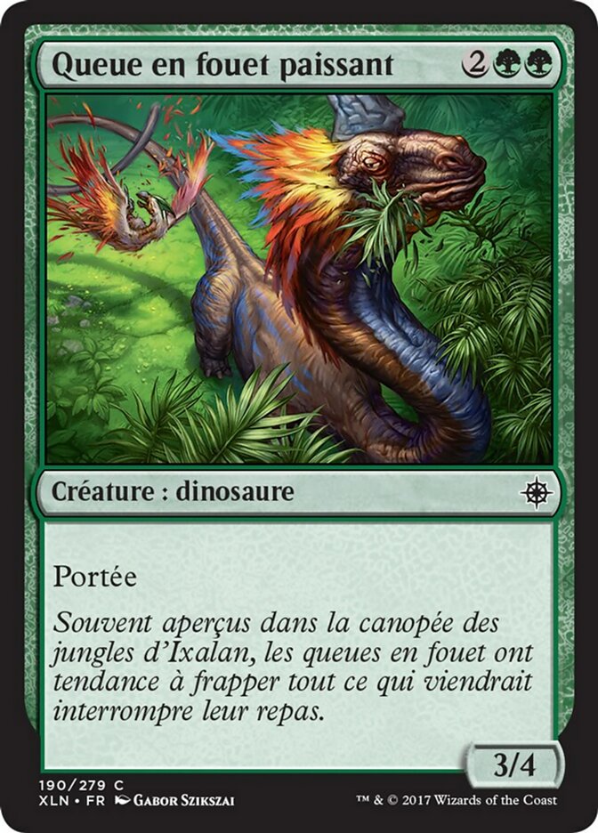 image Queue en fouet paissant