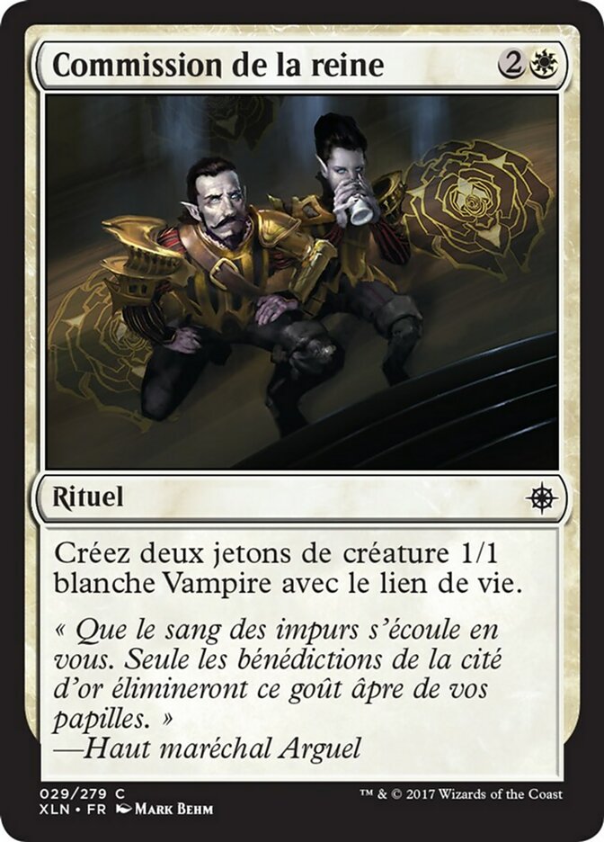 image Commission de la reine