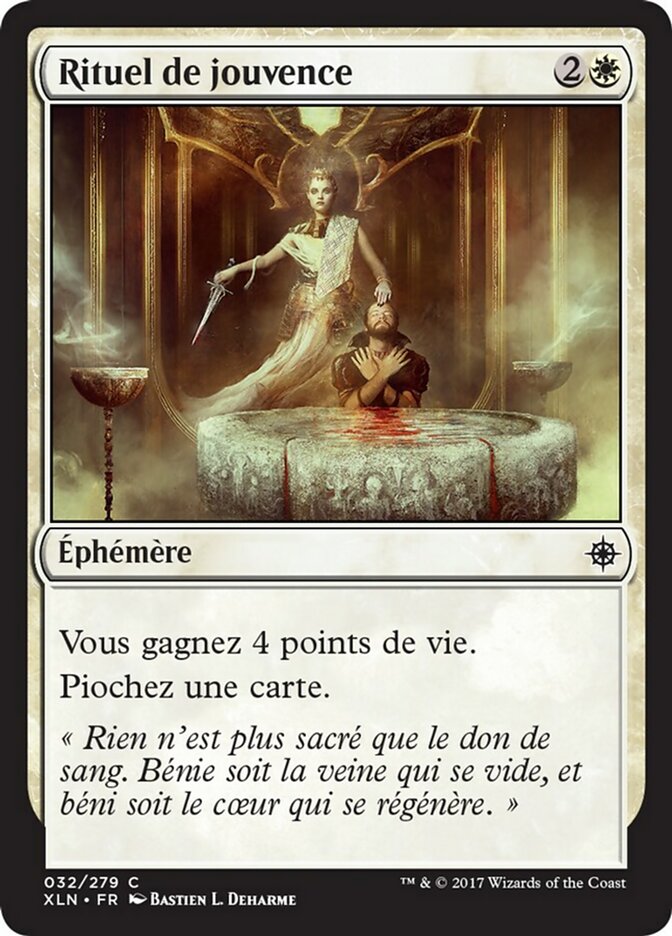 image Rituel de jouvence