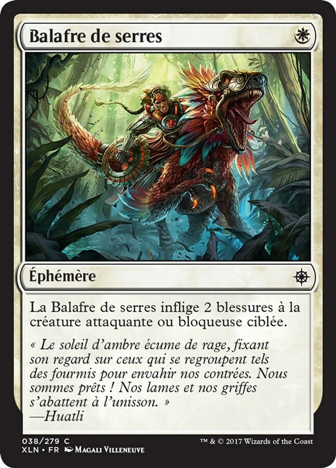 image Balafre de serres