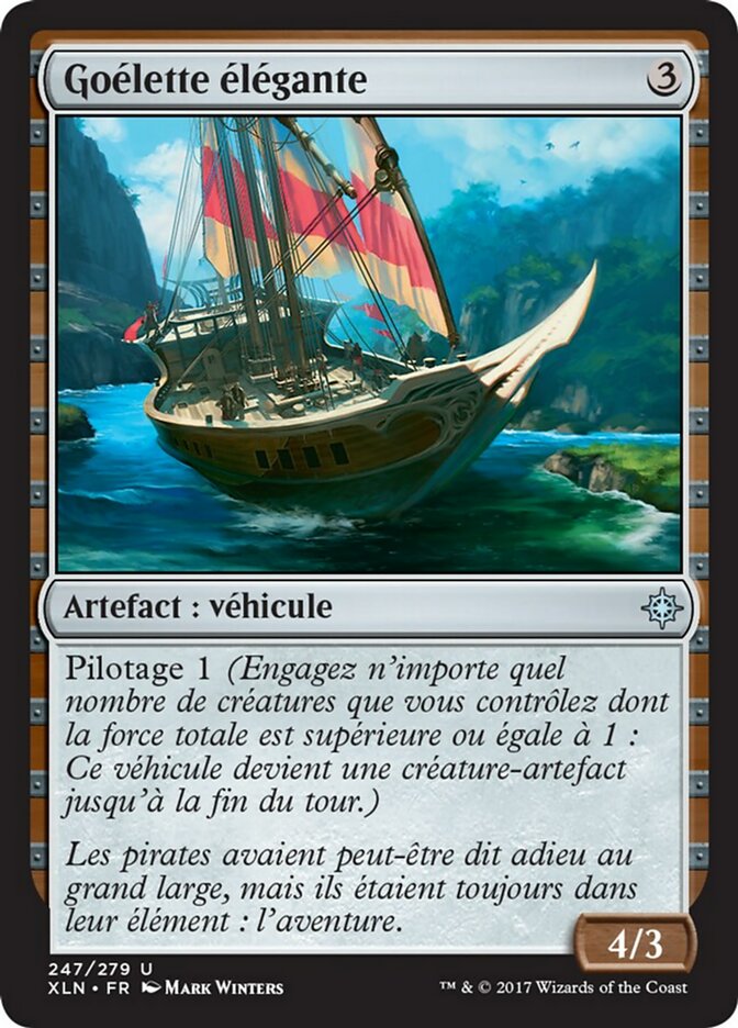 image Goélette élégante