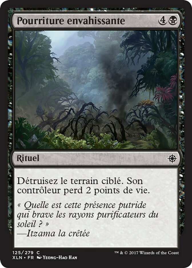 image Pourriture envahissante