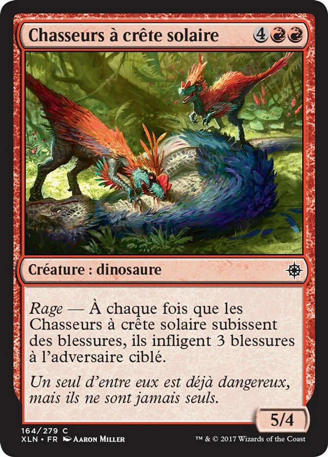 image Chasseurs à crête solaire