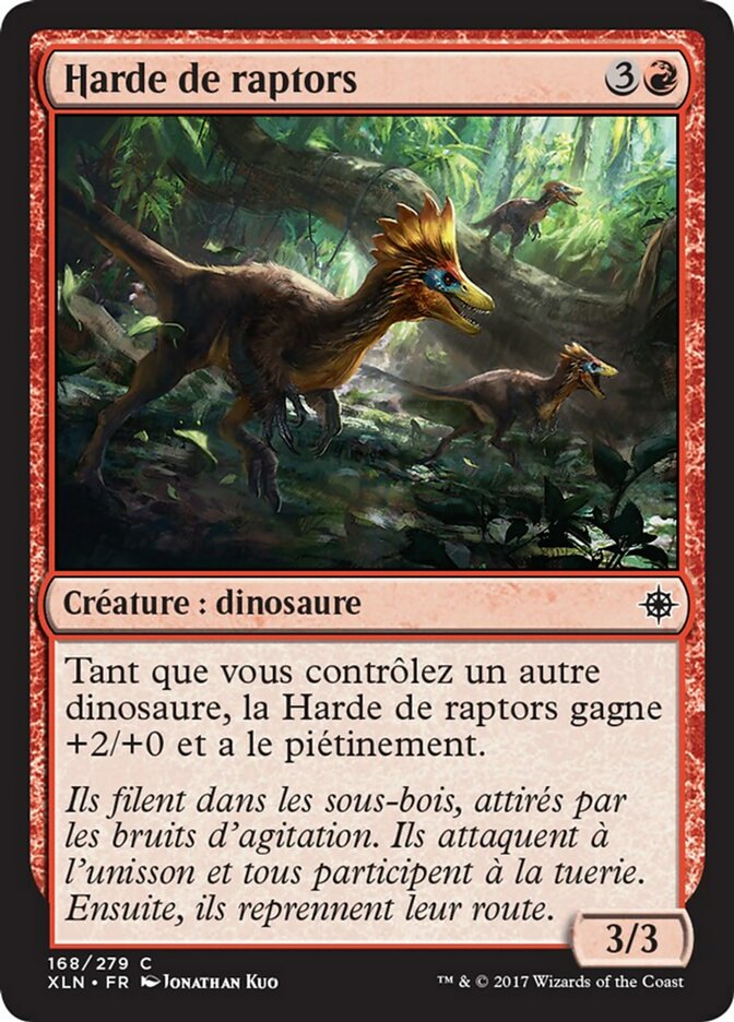 image Harde de raptors