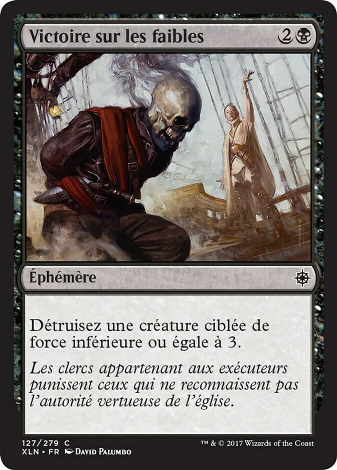 image Victoire sur les faibles