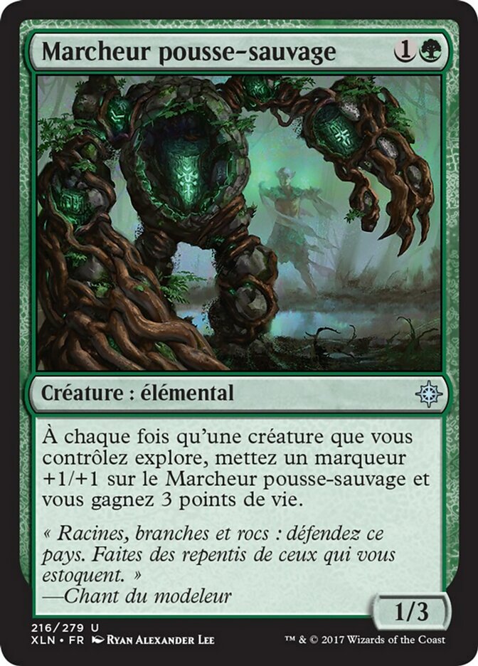 image Marcheur pousse-sauvage