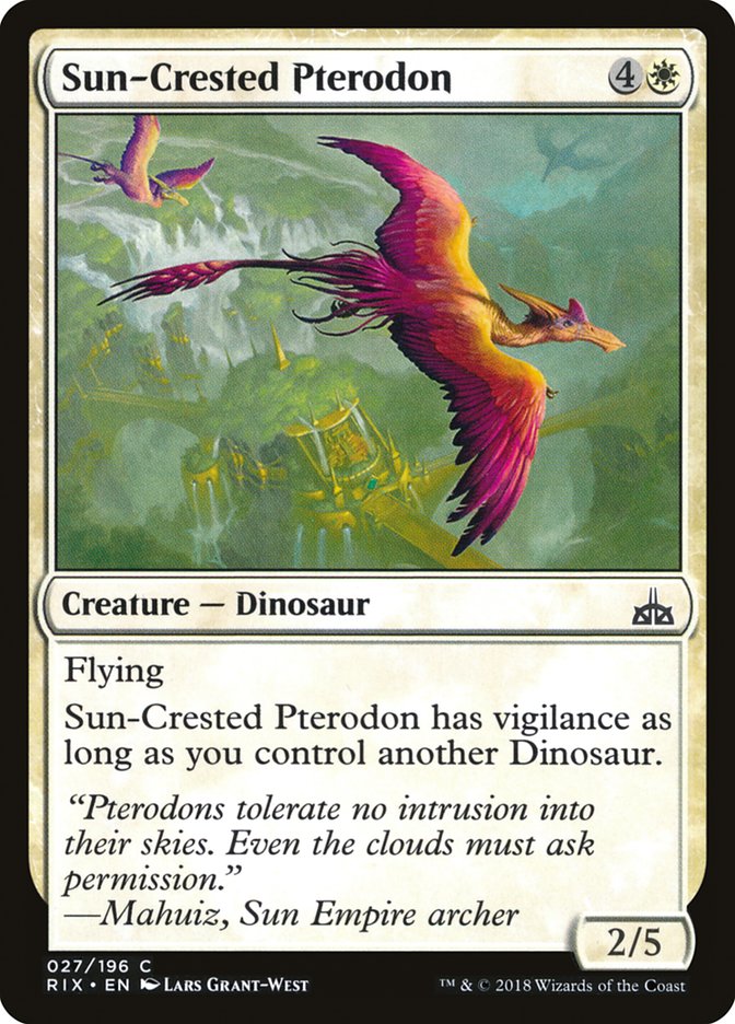 image Sun-Crested Pterodon