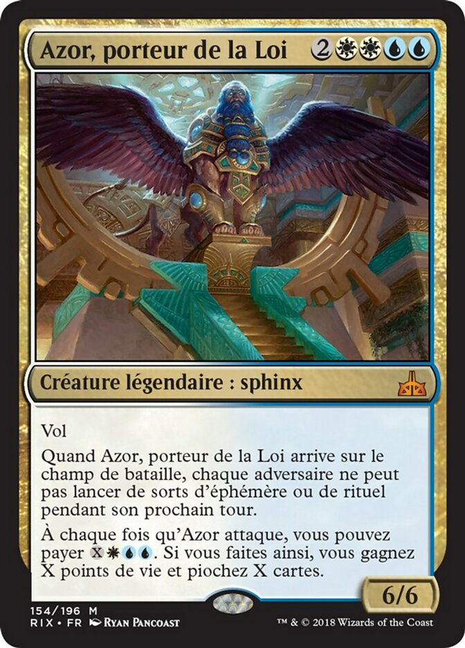 image Azor, porteur de la Loi