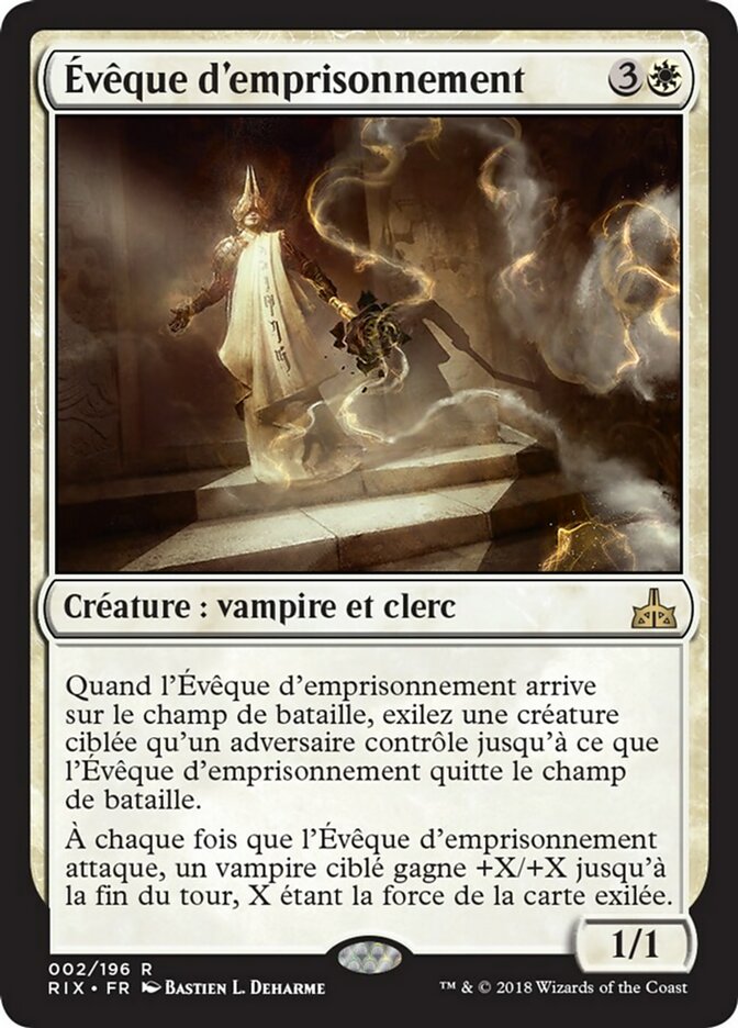 image Évêque d'emprisonnement