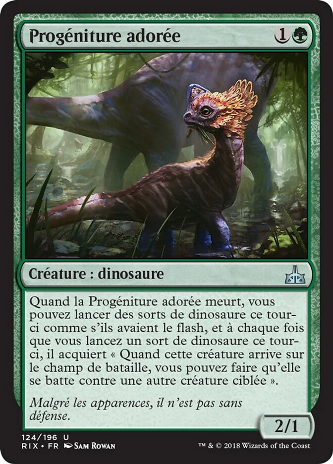 image Progéniture adorée