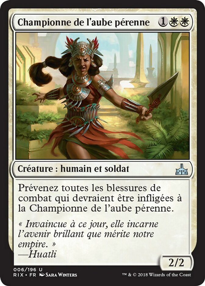 image Championne de l'aube pérenne