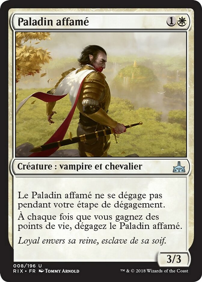 image Paladin affamé
