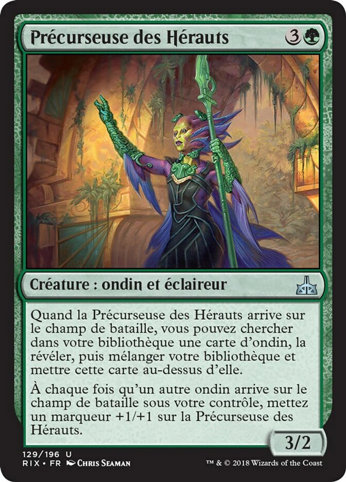 image Précurseuse des Hérauts