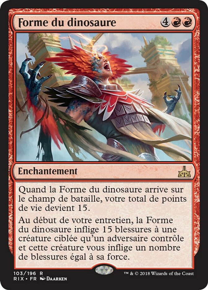 image Forme du dinosaure