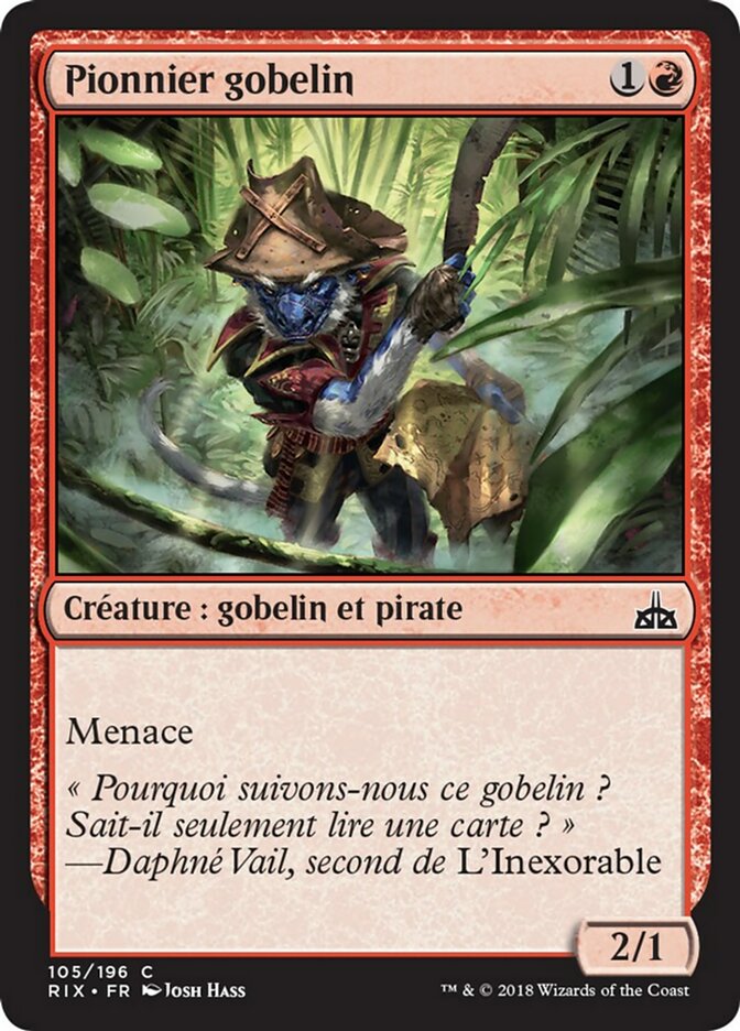 image Pionnier gobelin