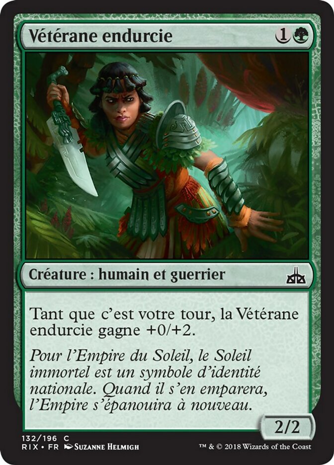 image Vétérane endurcie