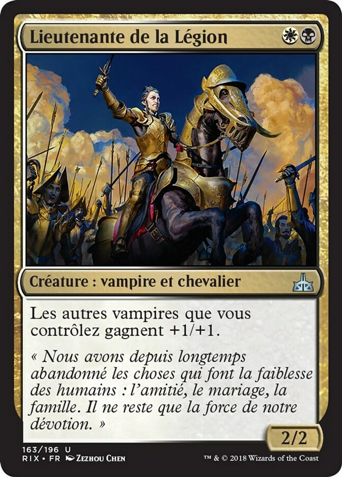 image Lieutenante de la Légion