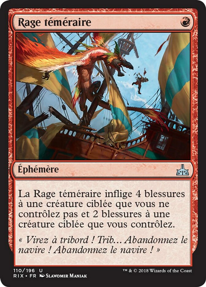 image Rage téméraire