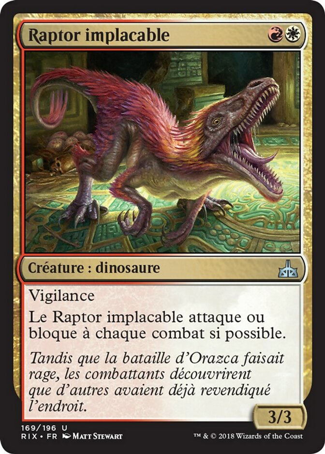image Raptor implacable