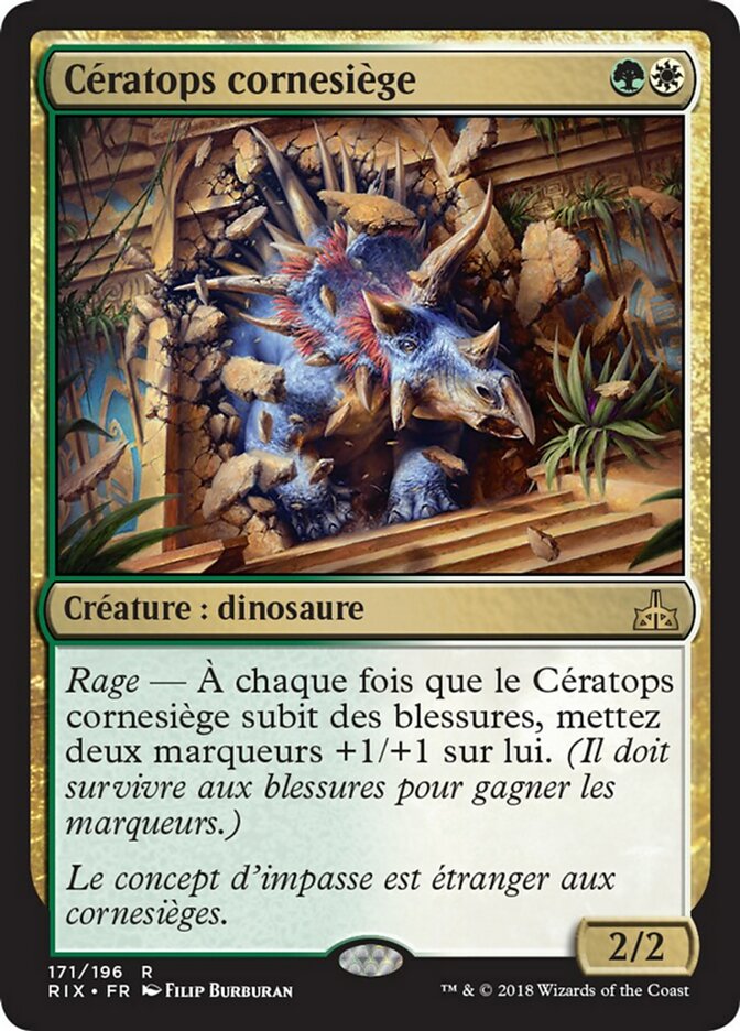 image Cératops cornesiège