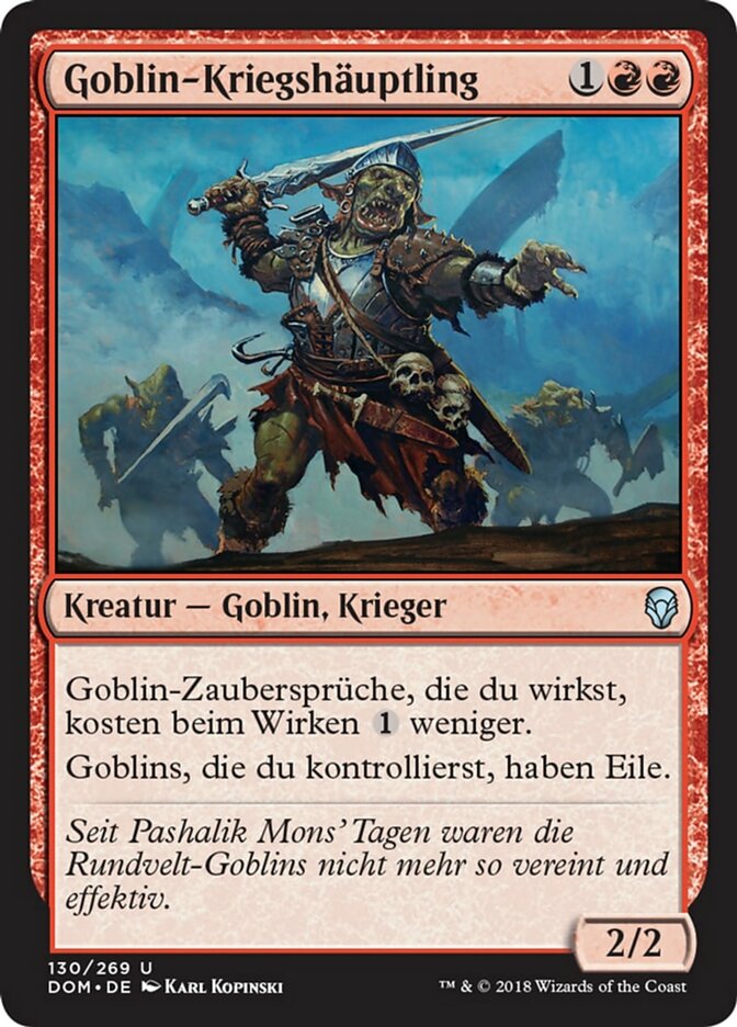 Goblin-Kriegshäuptling