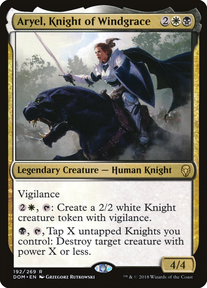 image Aryel, Knight of Windgrace