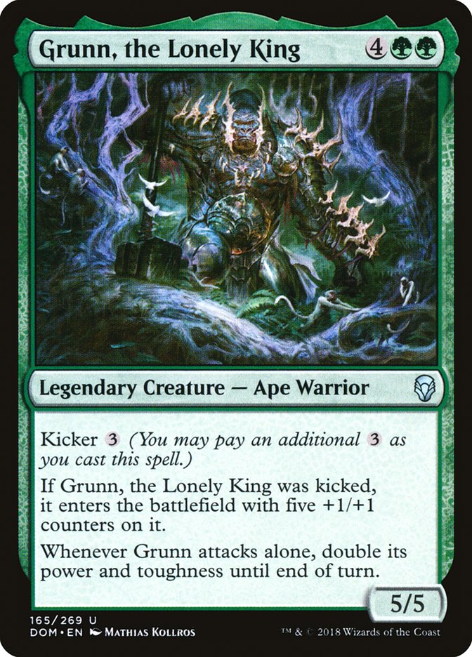 image Grunn, the Lonely King