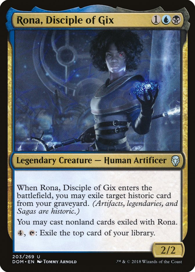 image Rona, Disciple of Gix