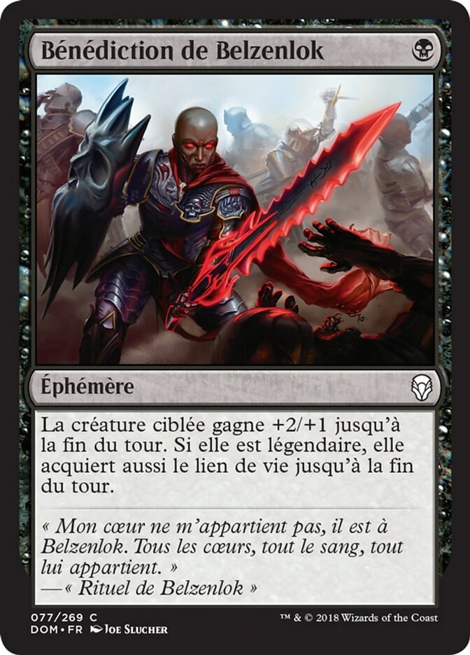 image Bénédiction de Belzenlok