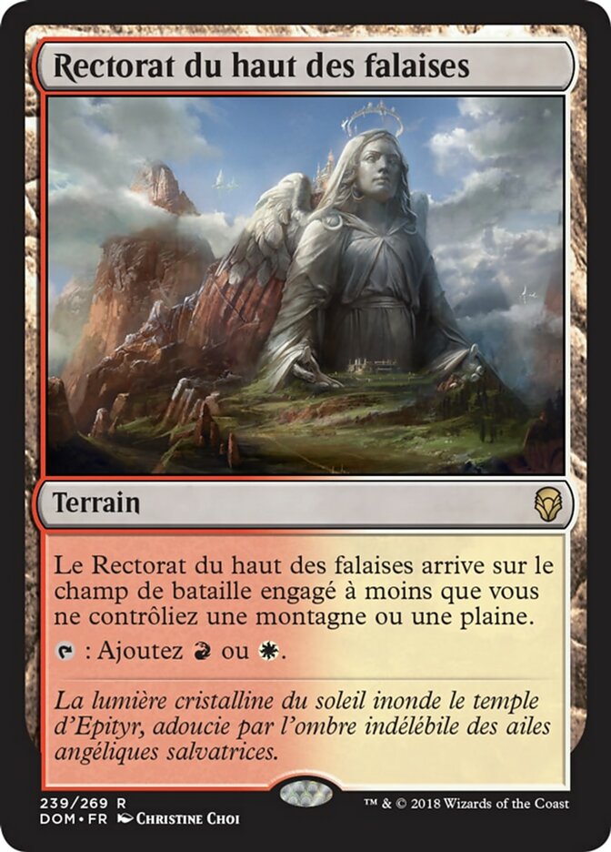 image Rectorat du haut des falaises