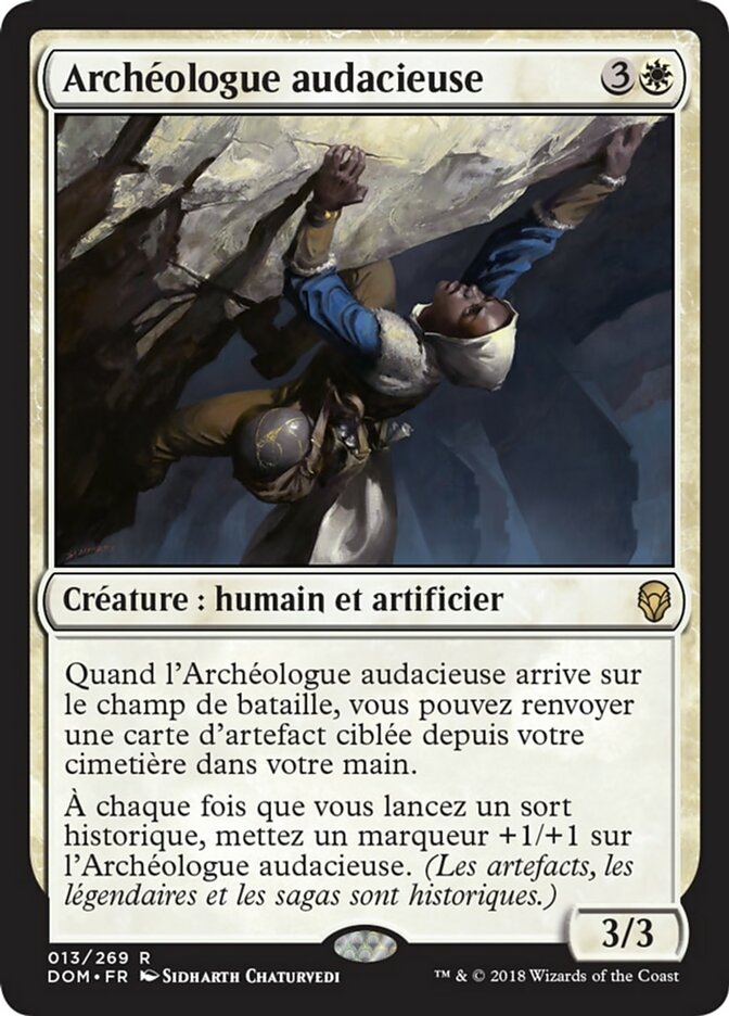 image Archéologue audacieuse