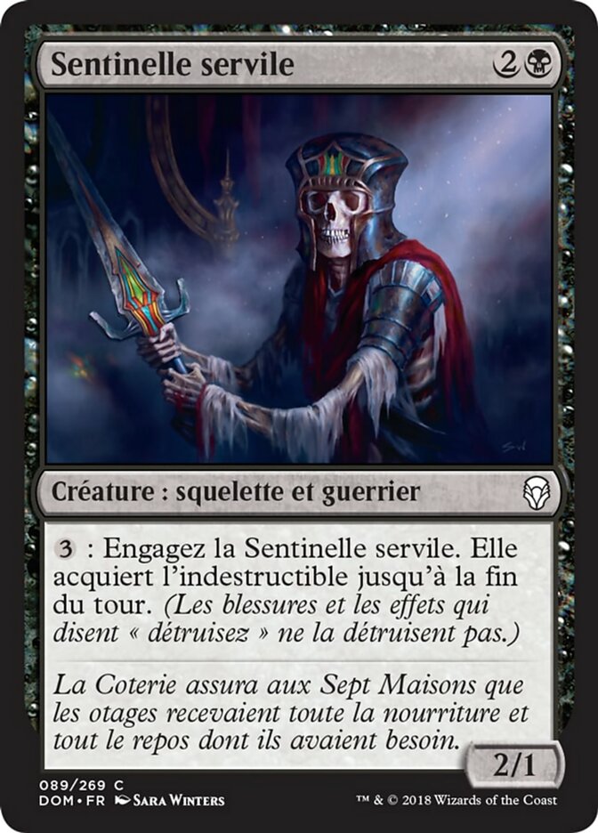 image Sentinelle servile