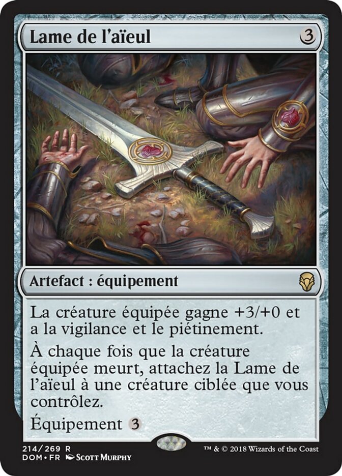 image Lame de l'aïeul