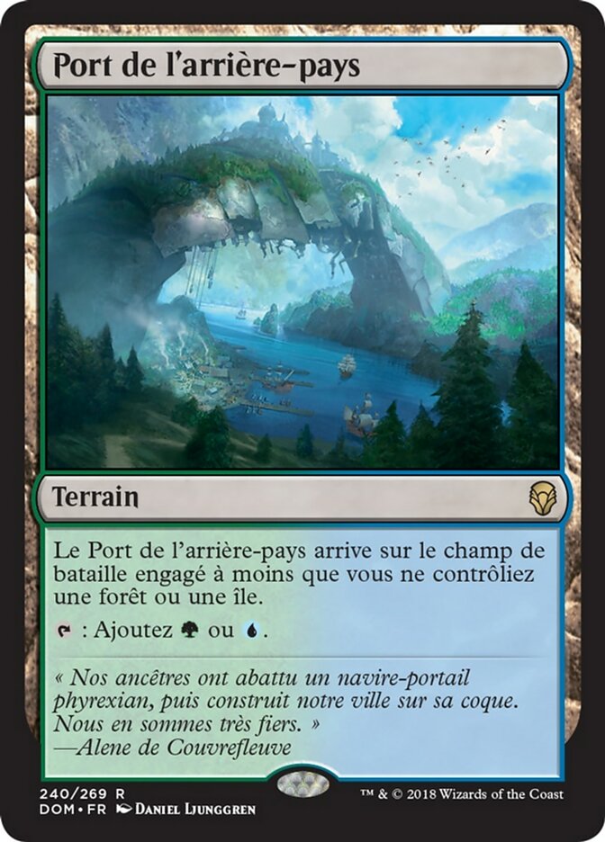 image Port de l'arrière-pays