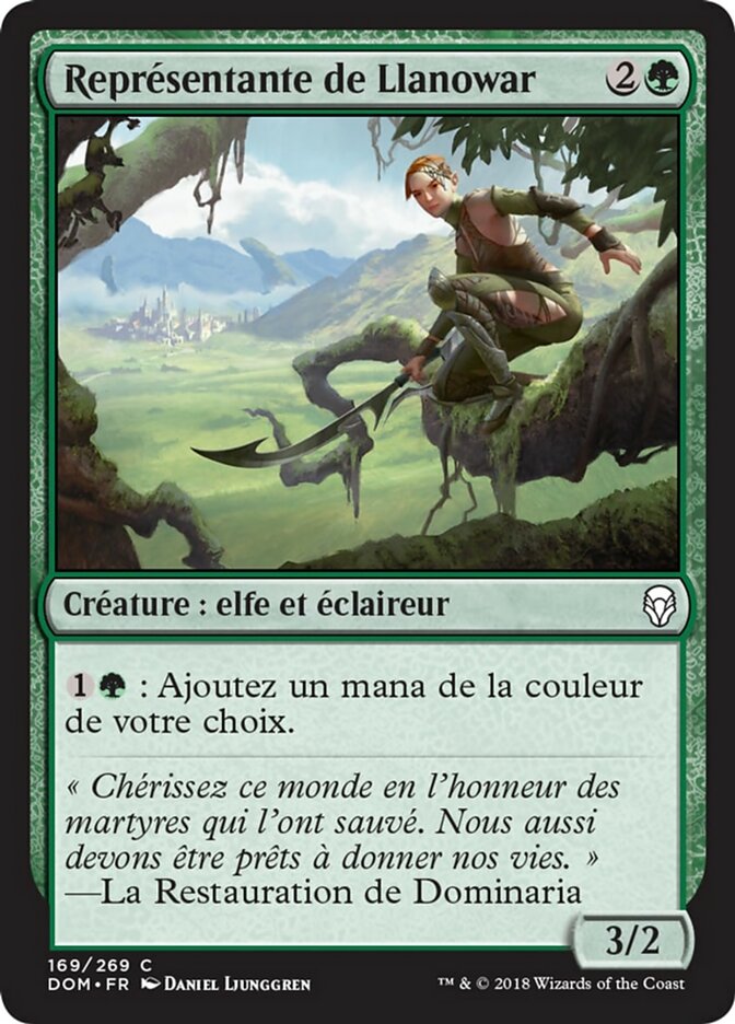 image Représentante de Llanowar