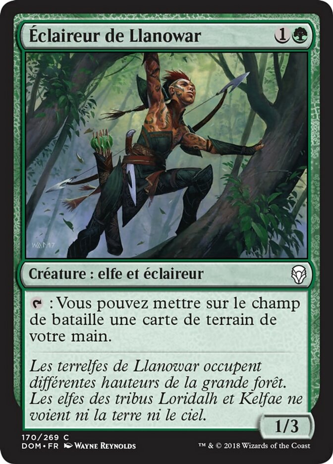 image Éclaireur de Llanowar