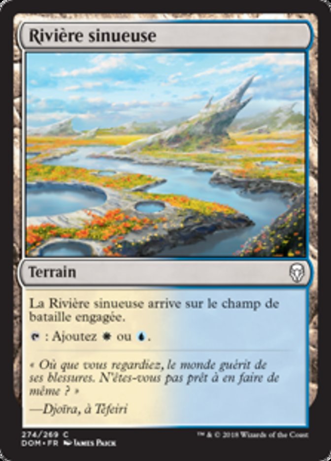 image Rivière sinueuse