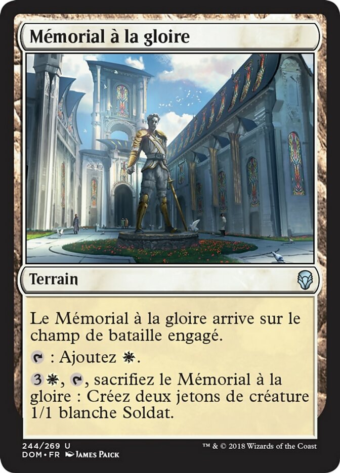 image Mémorial à la gloire